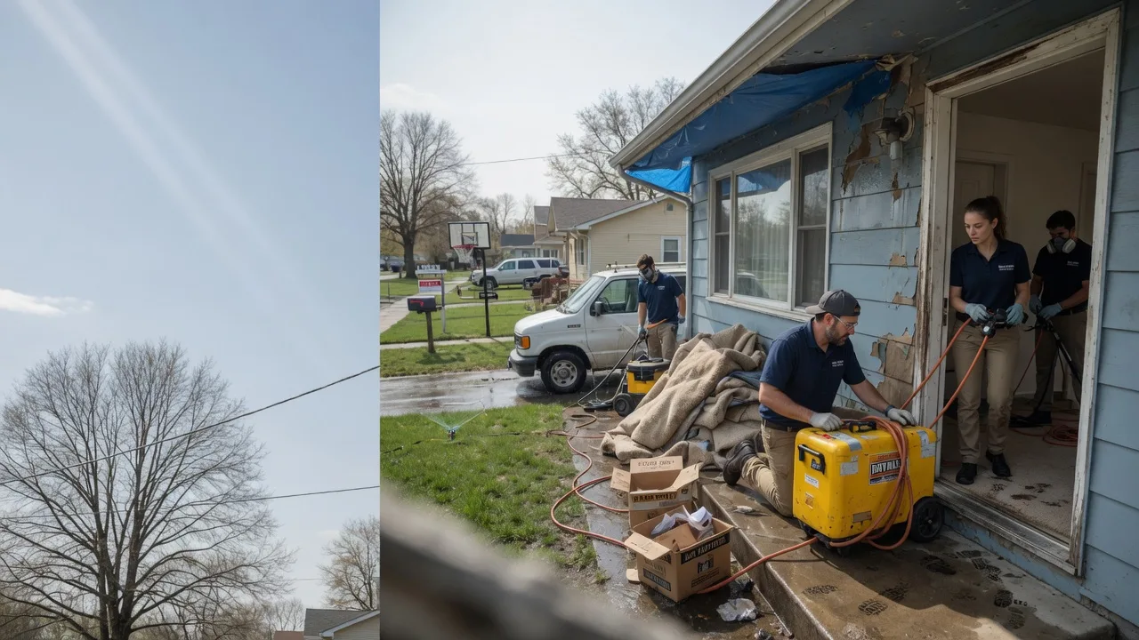 Basement Flood Cleanup in Winfield, IL near me